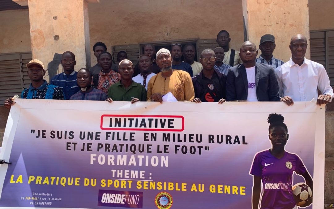 Formation sur la pratique du sport sensible au genre au profit de 20 enseignants d’EPS